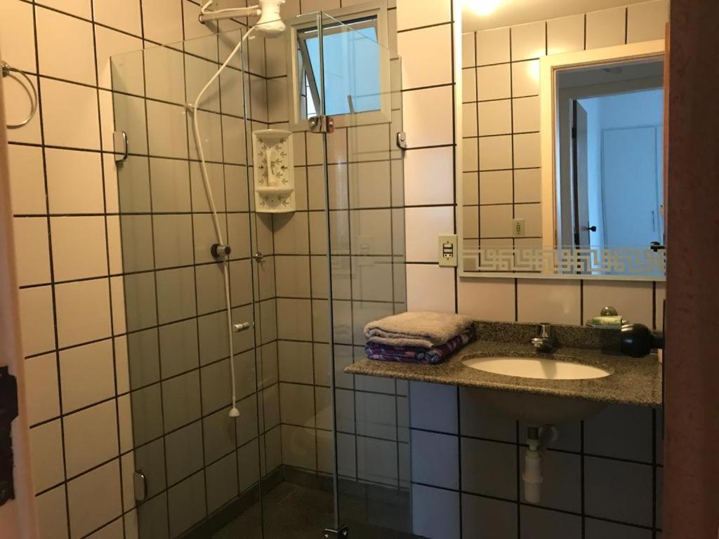 Apartamento Pe Na Areia E Aguas Tranquilas No Centro De Guarapari Buitenkant foto