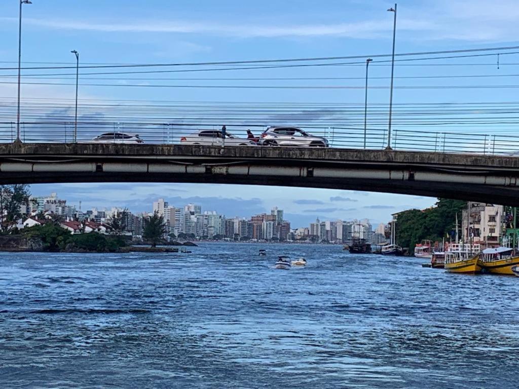 Apartamento Pe Na Areia E Aguas Tranquilas No Centro De Guarapari Buitenkant foto