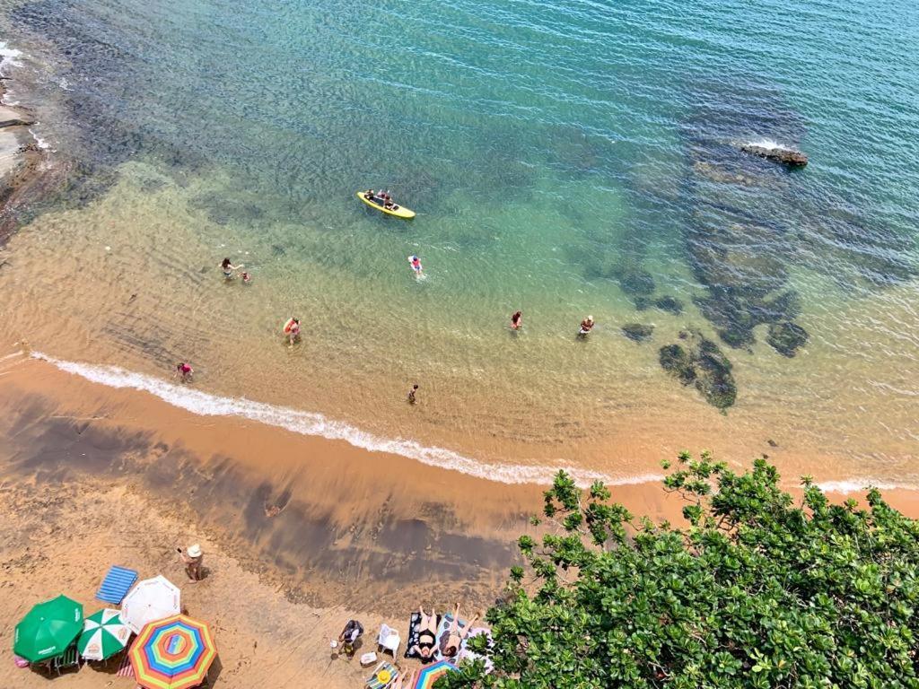 Apartamento Pe Na Areia E Aguas Tranquilas No Centro De Guarapari Buitenkant foto