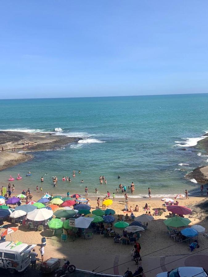 Apartamento Pe Na Areia E Aguas Tranquilas No Centro De Guarapari Buitenkant foto